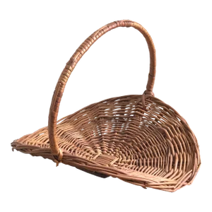 Vintage European Flower Gathering Basket