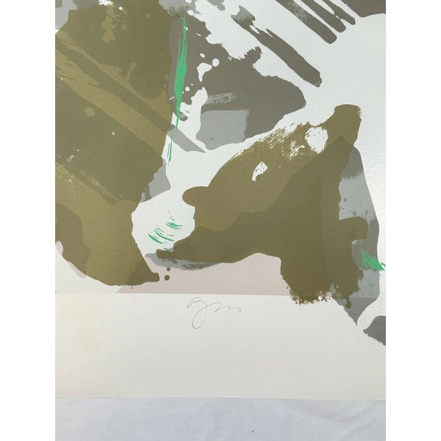Abstract Darryl Hughto "Barn Boots" Original Screenprint For Sale - Image 3 of 4