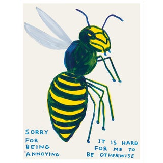 Contemporary David Shrigley 'Sorry for Being Annoying' Print, 2021 For Sale
