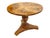 Biedermeier Round Salon Table in Walnut, South Germany, 1830 For Sale - Image 10 of 10