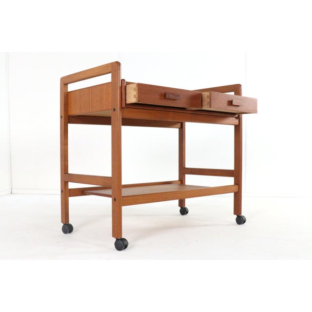 Danish Trolley with Drawers from Favrholt, 1960s For Sale - Image 9 of 18