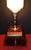 Mid-Century Modern Danish Wood and Glass Table Lamp, 1960s For Sale - Image 4 of 18