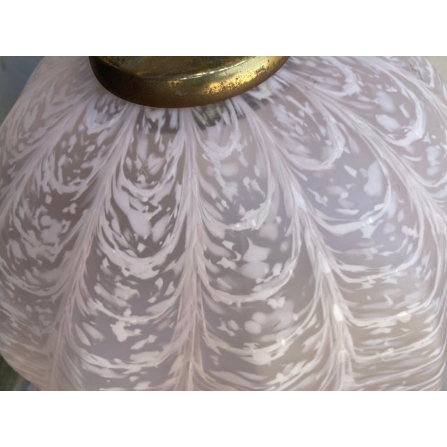 Large Pink Murano Glass Light Pendant, 1970s For Sale - Image 12 of 13