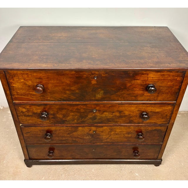 19th Century 19th Century Spanish Colonial Secretary Chest With Fall Front Desk For Sale - Image 5 of 18