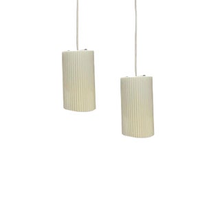 Mid-Century German Plastic Pendant Lamp from Erco For Sale