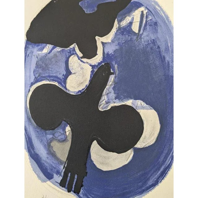 Georges Braque, Birds, Studies for the Louvre Ceiling, 1955, Lithograph For Sale - Image 4 of 7