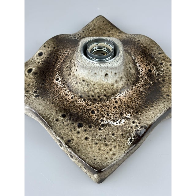 Metal Vintage Wall Lamp in Ceramic, 1960s For Sale - Image 7 of 18
