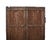 Indian Antique Indian Carved Teakwood and Brass “Folk Art” Door, C. 1880 For Sale - Image 3 of 4