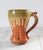 Mid-Century Modern Signed Studio Art Pottery Drip Glaze Mug For Sale - Image 3 of 6