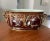 Art Nouveau 1800s French Choisy Le Roi Jardiniere With Hand-Painted Birds, Botanicals, and Gilt Detail For Sale - Image 3 of 12