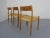 1960s Model 77 Dining Chair in Teak and Papercord by Niels Otto Møller for J.L. Møllers, 1960s For Sale - Image 5 of 12