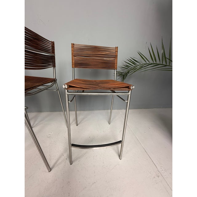 Miss B Bar Stools by Tito Agnoli, Italy, 1997, Set of 3 For Sale - Image 11 of 18