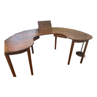 Custom Mid Century Style Writing Desk For Sale