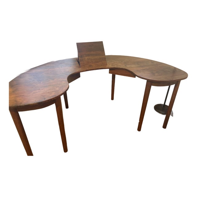 Custom Mid Century Style Writing Desk For Sale