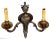 1920s French Art Deco Bronze Wall Sconce For Sale - Image 4 of 6
