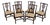 Set of 6 Stickley Mahogany Dining Chairs For Sale