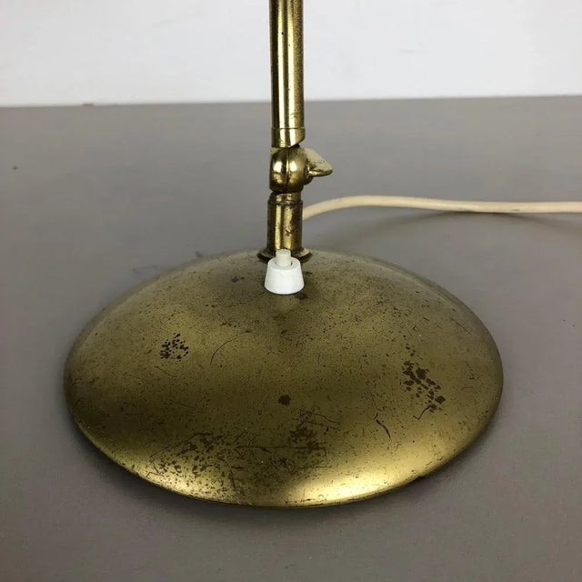 Brass Metal Table Light, Germany For Sale - Image 15 of 18