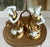 Gold Italian Neoclassical Capodimonte-Style Figural Porcelain Table Lamp "Dancing Muses" For Sale - Image 8 of 18