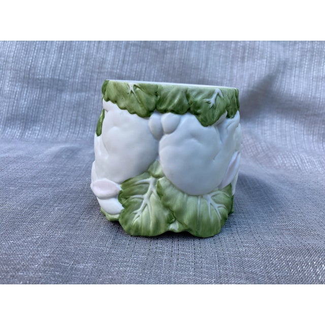 Farmhouse Vintage Bisque Bunny Rabbit Cachepot For Sale - Image 3 of 12