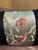 Chinoiserie Handmade Black Velvet Satin Cushion Cover For Sale - Image 3 of 11