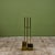 Brass Fireplace Tool Set For Sale In Los Angeles - Image 6 of 17