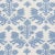 Sample - Schumacher Regalia Fabric in Blue For Sale