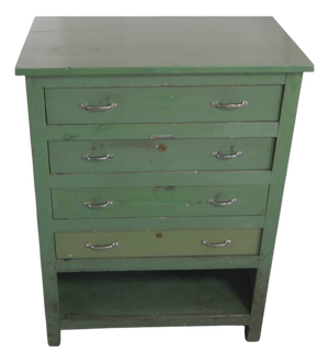 Textile Industry Chest of Drawers, 1960
