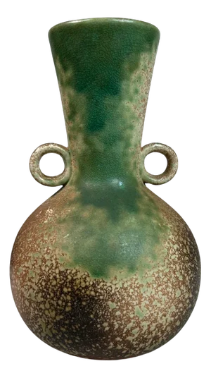 Vintage Aitō Ikebana Vase, Kyoto, Japan, 1970s