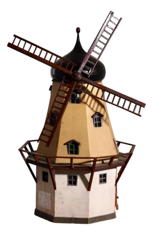 Early 20th Century Model Windmill
