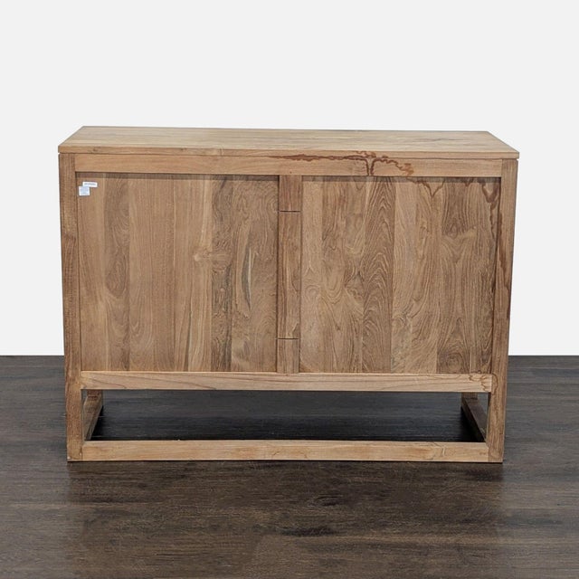 Wood Crate & Barrel Linea 3 Drawer Modern Dresser For Sale - Image 7 of 13