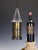 Antique Arts and Crafts Wrought Iron and Hand-Blown Amber Glass Pendant Lantern, 1890 For Sale - Image 4 of 11