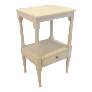 Vintage Whitewashed American Washstand