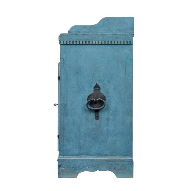 19th century Swedish hand painted small sideboard circa 1860. We are pleased to offer this rustic piece of scandinavian...