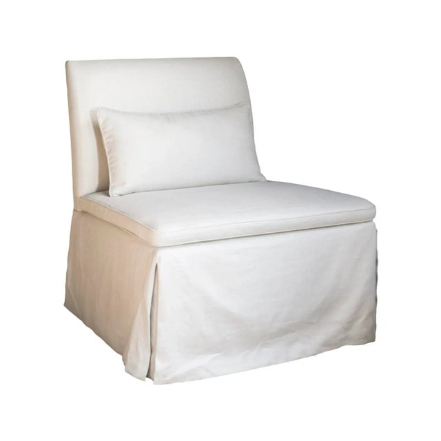 2010s Maxine Snider Inc. Salon Slipper Chair For Sale - Image 5 of 5