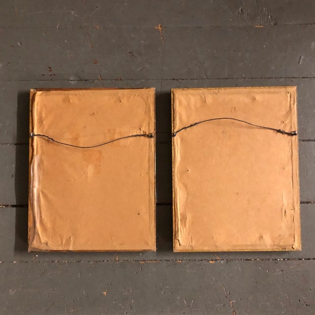 Gallery Wall Collection-2 Vintage Hyper Realistic Colored Fruit Drawings Original Frames 1950’s - a Pair For Sale - Image 4 of 5