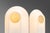 White Opal Glass Table Lamps with Brass Detail from Peill & Putzler, 1970s, Set of 2 For Sale - Image 9 of 16