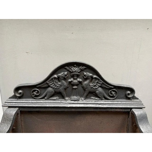 English Fire Grate by Thomas Elsley, 1860s For Sale - Image 6 of 8