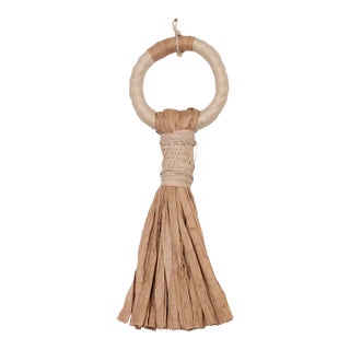 SAMPLE - Schumacher x Johanna Ortiz Broom Tassel In Bisque For Sale