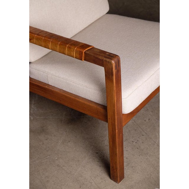 Set of Rialto Armchairs attributed to Carl-Gustav Hiort attributed to Ornäs, Finland, 1950s For Sale - Image 4 of 14