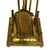 Neoclassical Brass Fireplace Tool Set C1920 For Sale - Image 4 of 17