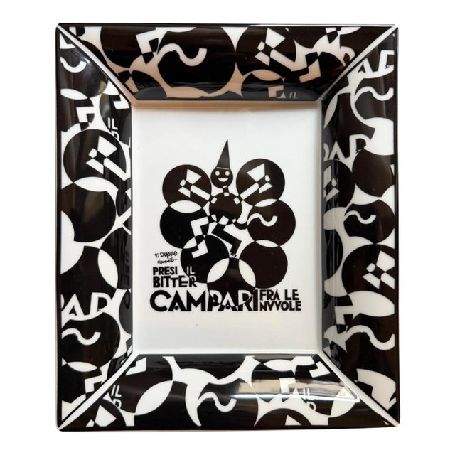 Campari Fortunato Depero Ash Tray For Sale