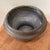 Vintage Footed Tarnished Brass Bowl/ Planter With Rounded Flared Rim For Sale - Image 11 of 12