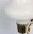 Danish Modern Brass and Opaline Glass Sconces by Acton Bjorn, 1950s, Set of 3 For Sale - Image 9 of 12