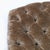 Vintage Victorian Tufted Velvet Lounge Chair With Carved Wooden Accents For Sale - Image 10 of 10