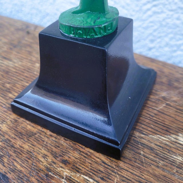 Forest Green Briand, Hoop Dancer, 1920s, Spelter For Sale - Image 8 of 17