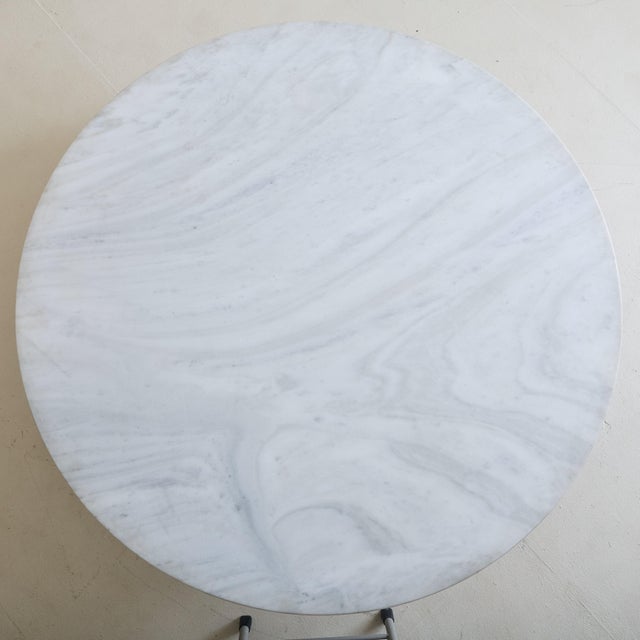 Kill International T105 Series’ Marble Top Coffee Table by Preben Fabricius & Jørgen Kastholm For Sale - Image 4 of 11