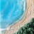 Here on the Beach #2 by Ana Hefco | Mixed Media on Wood Ocean waves and sandy beach scene For Sale