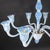 Large Vintage Eight Arm Opaline Murano Glass Chandelier in the Manner of Barovier & Toso For Sale - Image 13 of 18