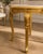 1970 Artisan Louis XVI Gold Beech Marble Side Table - 1 Pc For Sale - Image 4 of 8