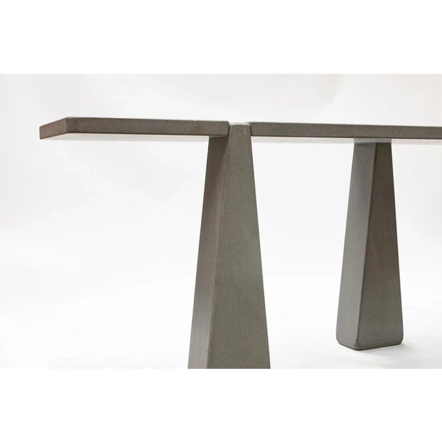 Angelo Mangiarotti Incas Console by Angelo Mangiarotti for Skipper, 1978 For Sale - Image 4 of 18